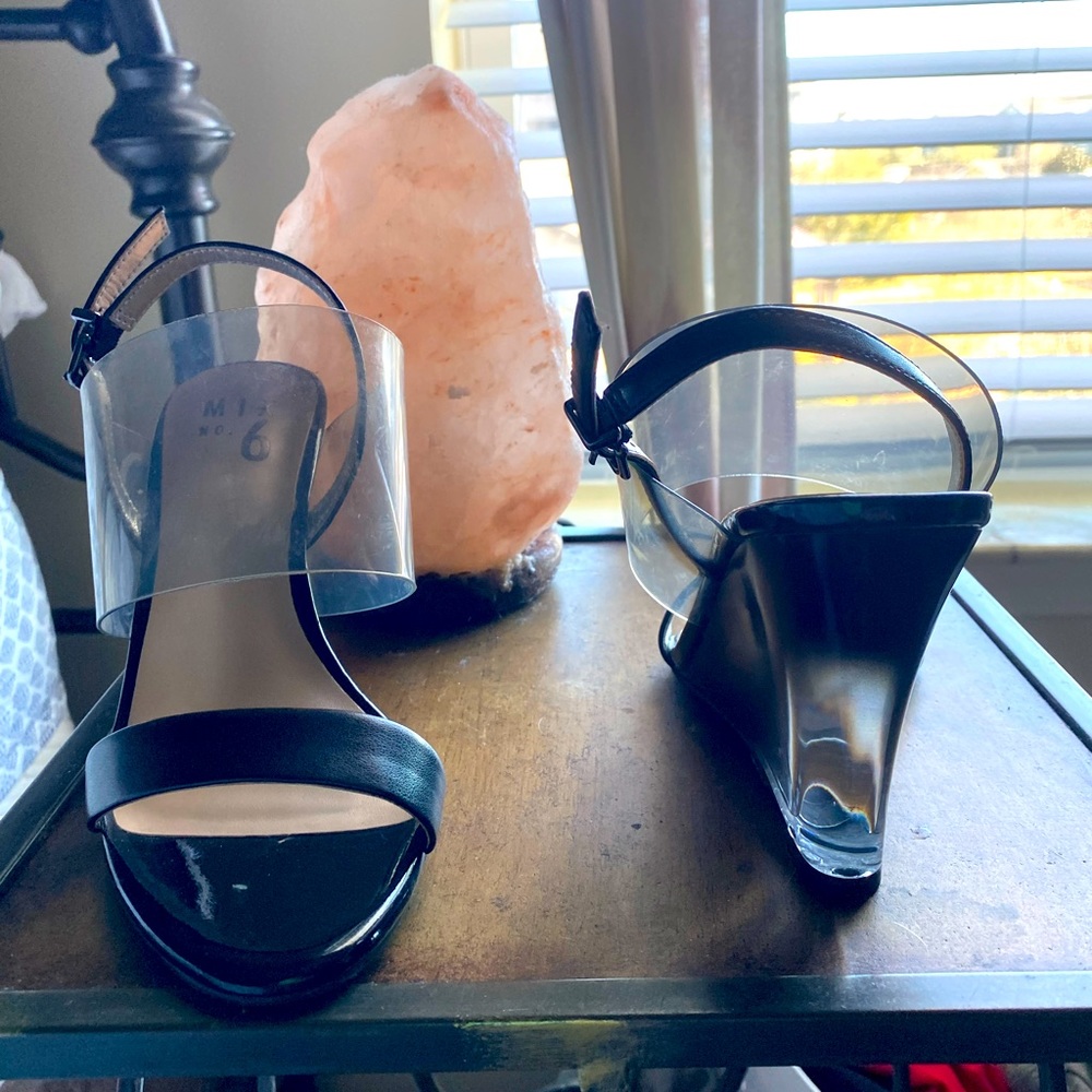 Ombré wedge styled heels